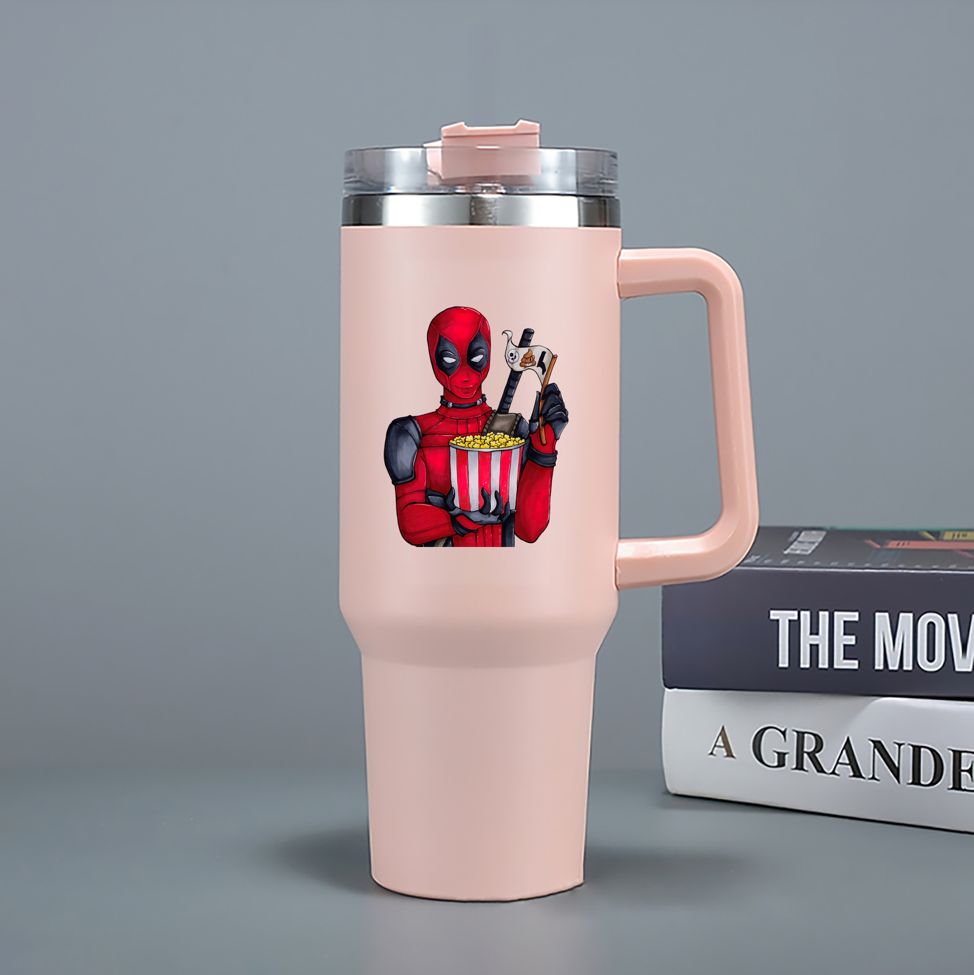 （画像用） Deadpool デッドプール 1200mL車用タンブラー（カラープリント）